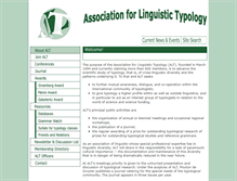 Tablet Screenshot of linguistic-typology.org